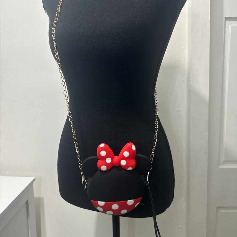 Minnie Mouse Polka Dot Crossbody Bag